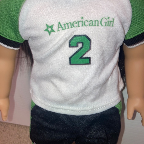 💌3/$45- Two piece Vintage American Girl Soccer Uniform ⚽️ - Picture 2 of 2